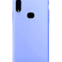 Samsung Galaxy A10s Kılıf Kamera Korumalı Silikon Rubber Arka Kapak Lila
