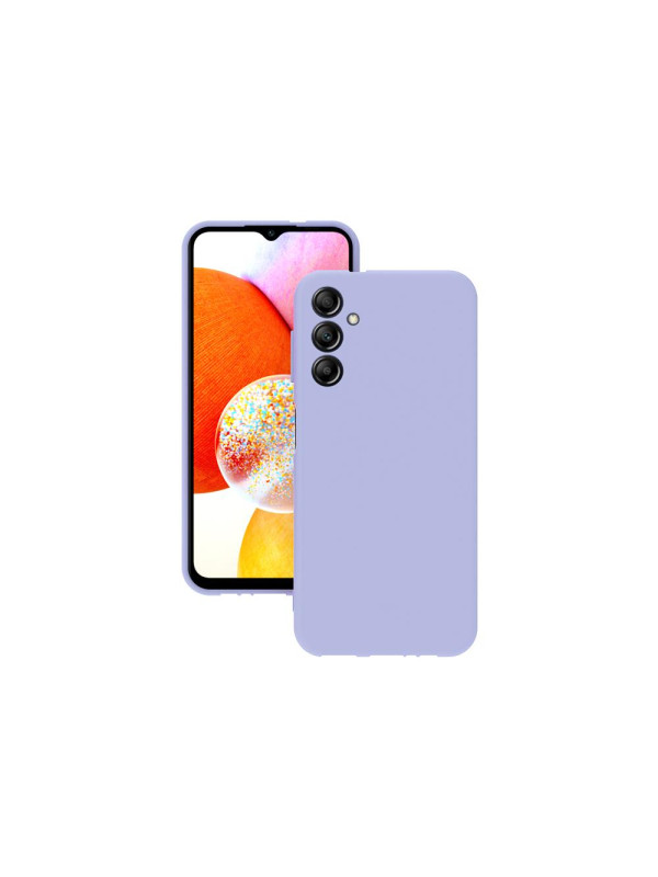 Samsung Galaxy A14 5G Kılıf Kamera Korumalı Silikon Rubber Arka Kapak Lila
