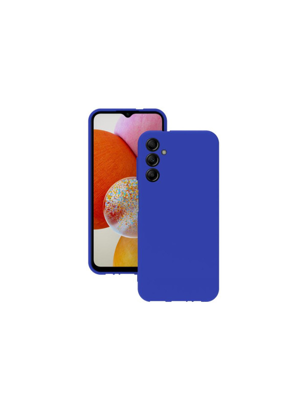 Samsung Galaxy A14 5G Kılıf Kamera Korumalı Silikon Rubber Arka Kapak Mavi