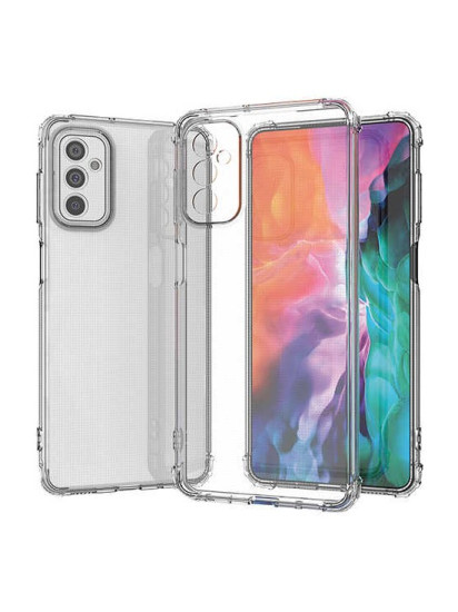 Samsung Galaxy A24 Kılıf Kamera Korumalı Silikon Rubber Arka Kapak Şeffaf