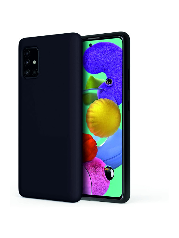 Samsung Galaxy A32 5G Kılıf Kamera Korumalı Silikon Rubber Arka Kapak Siyah