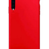 Samsung Galaxy A50 Kılıf Kamera Korumalı Silikon Rubber Arka Kapak Kırmızı