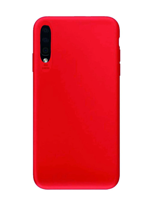 Samsung Galaxy A50 Kılıf Kamera Korumalı Silikon Rubber Arka Kapak Kırmızı Samsung Galaxy A50 Kılıf Kamera Korumalı Silikon Rubber Arka Kapak Kırmızı