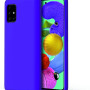 Samsung Galaxy A72 Kılıf Kamera Korumalı Silikon Rubber Arka Kapak Mor