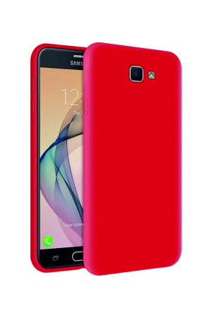 Samsung Galaxy J7 Prime Kılıf Kamera Korumalı Silikon Rubber Arka Kapak Kırmızı Samsung Galaxy J7 Prime Kılıf Kamera Korumalı Silikon Rubber Arka Kapak Kırmızı