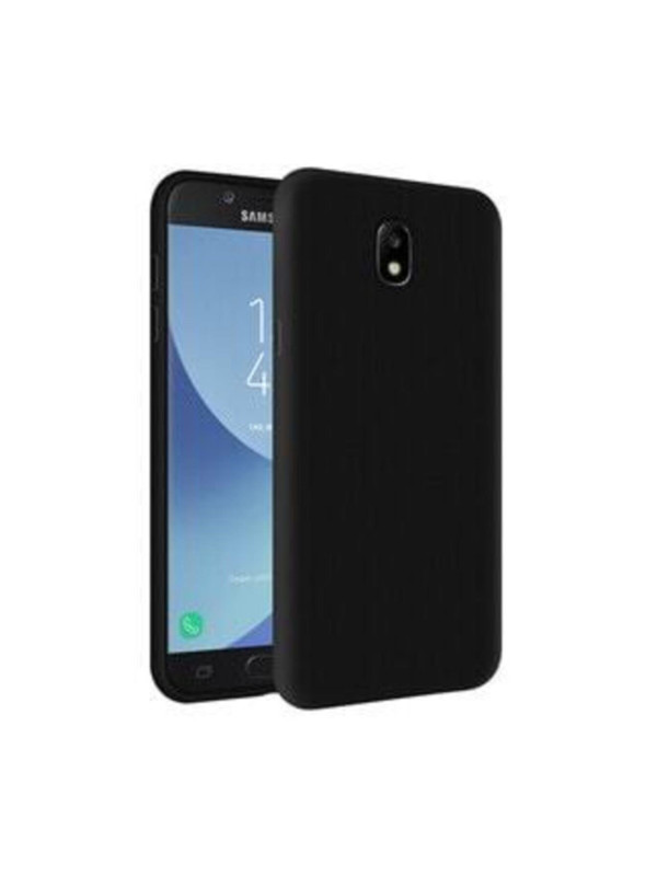 Samsung Galaxy J7 Pro Kılıf Kamera Korumalı Silikon Rubber Arka Kapak Siyah