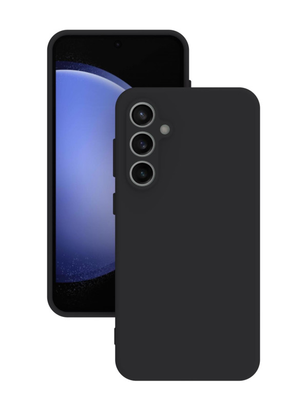 Samsung Galaxy S23 FE Kılıf Kamera Korumalı Silikon Rubber Arka Kapak Siyah