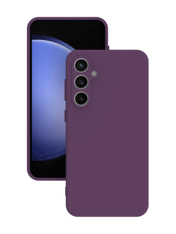 Samsung Galaxy S23 FE Kılıf Kamera Korumalı Silikon Rubber Arka Kapak Mor Samsung Galaxy S23 FE Kılıf Kamera Korumalı Silikon Rubber Arka Kapak Mor