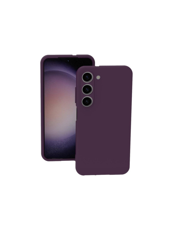 Samsung Galaxy S23 Kılıf Kamera Korumalı Silikon Rubber Arka Kapak Mor