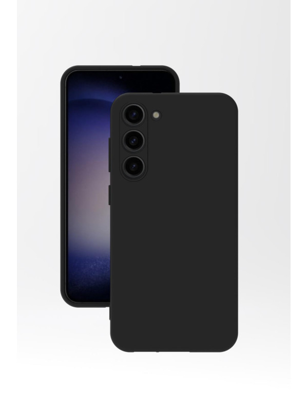 Samsung Galaxy S23 Plus Kılıf Kamera Korumalı Silikon Rubber Arka Kapak Siyah