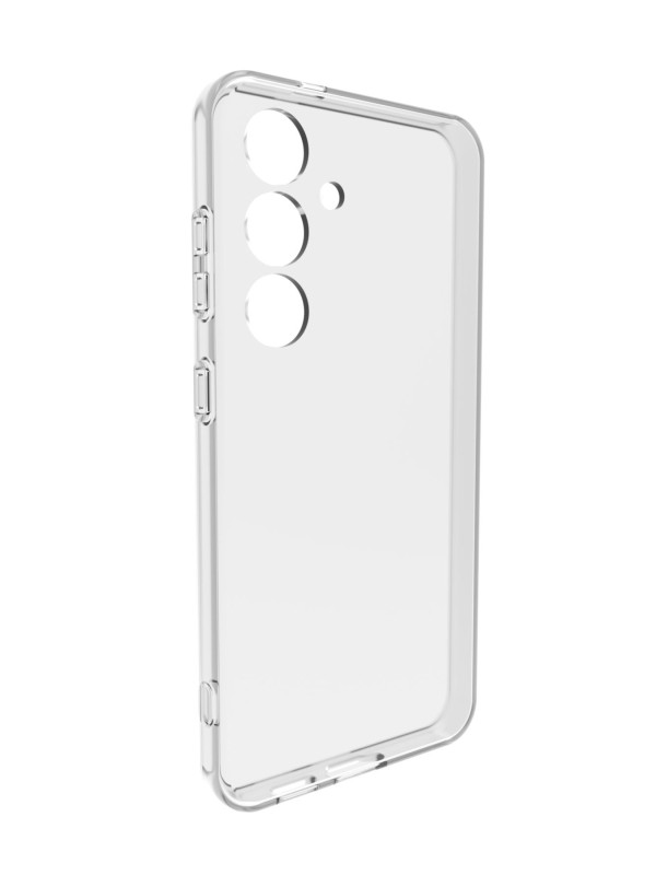 Samsung Galaxy S24 Kılıf Kamera Korumalı Silikon Rubber Arka Kapak Şeffaf