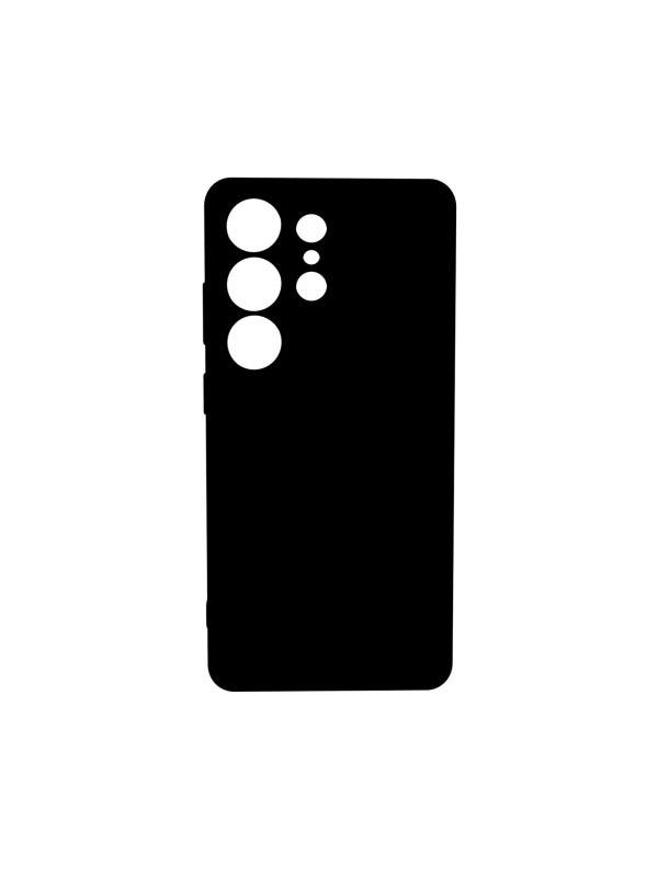 Samsung Galaxy S26 Ultra Kılıf Kamera Korumalı Silikon Rubber Arka Kapak Siyah