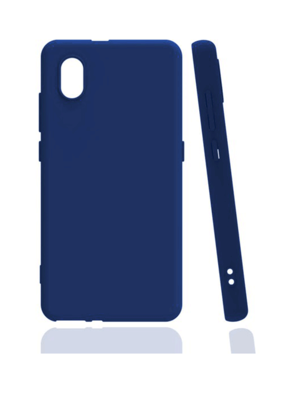 TCL L7 Kılıf Kamera Korumalı Silikon Rubber Arka Kapak Lacivert TCL L7 Kılıf Kamera Korumalı Silikon Rubber Arka Kapak Lacivert