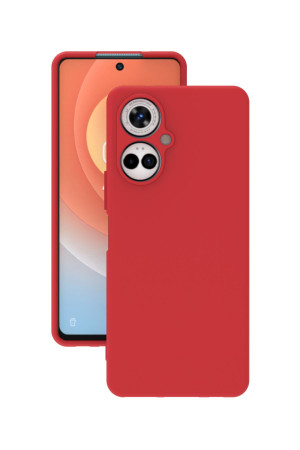 Tecno Camon 19 Pro Kılıf Kamera Korumalı Silikon Rubber Arka Kapak Kırmızı