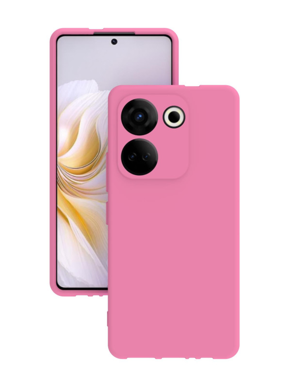 Tecno Camon 20 Kılıf Kamera Korumalı Silikon Rubber Arka Kapak Pembe Tecno Camon 20 Kılıf Kamera Korumalı Silikon Rubber Arka Kapak Pembe