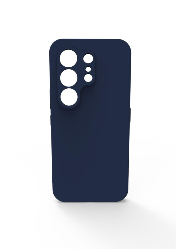 Tecno Camon 50 4G Kılıf Kamera Korumalı Silikon Rubber Arka Kapak Lacivert