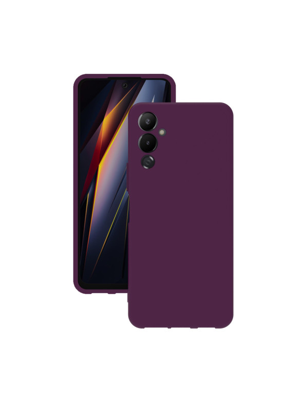 Tecno Pova 4 Kılıf Kamera Korumalı Silikon Rubber Arka Kapak Mor Tecno Pova 4 Kılıf Kamera Korumalı Silikon Rubber Arka Kapak Mor