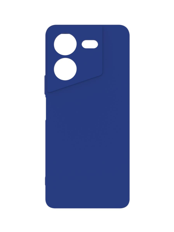 Tecno Pova 5 Pro Kılıf Kamera Korumalı Silikon Rubber Arka Kapak Mavi