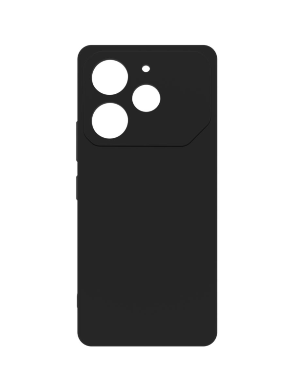 Tecno Pova 6 Pro Kılıf Kamera Korumalı Silikon Rubber Arka Kapak Siyah Tecno Pova 6 Pro Kılıf Kamera Korumalı Silikon Rubber Arka Kapak Siyah