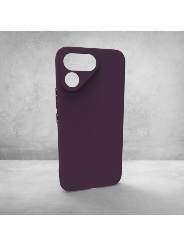 Tecno Pova Curve 2 Uyumlu Kılıf Kamera Korumalı Silikon Rubber Arka Kapak Mor