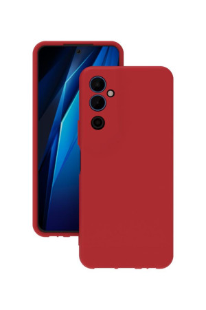 Tecno Pova Neo 2 Kılıf Kamera Korumalı Silikon Rubber Arka Kapak Kırmızı Tecno Pova Neo 2 Kılıf Kamera Korumalı Silikon Rubber Arka Kapak Kırmızı