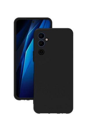 Tecno Pova Neo 2 Kılıf Kamera Korumalı Silikon Rubber Arka Kapak Siyah Tecno Pova Neo 2 Kılıf Kamera Korumalı Silikon Rubber Arka Kapak Siyah