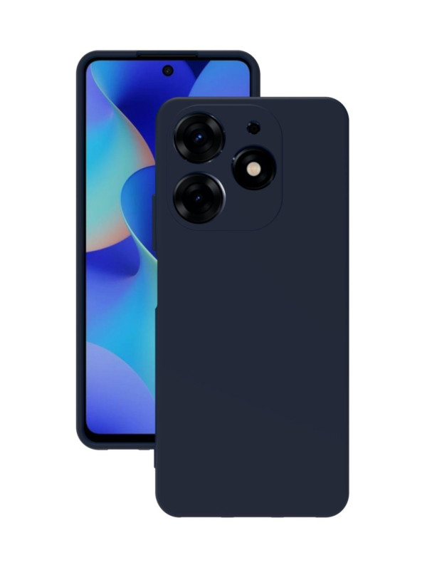 Tecno Spark 10 Pro Kılıf Kamera Korumalı Silikon Rubber Arka Kapak Lacivert Tecno Spark 10 Pro Kılıf Kamera Korumalı Silikon Rubber Arka Kapak Lacivert