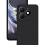Tecno Spark 20 Pro Kılıf Kamera Korumalı Silikon Rubber Arka Kapak Siyah