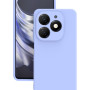 Tecno Spark 20 Pro Kılıf Kamera Korumalı Silikon Rubber Arka Kapak Lila