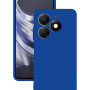 Tecno Spark 20 Pro Kılıf Kamera Korumalı Silikon Rubber Arka Kapak Mavi