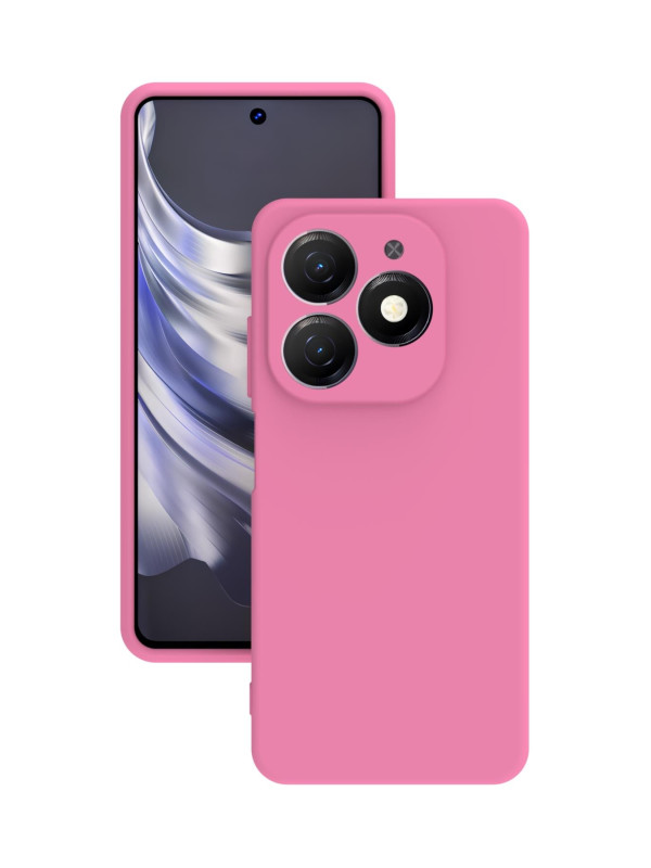 Tecno Spark 20C Kılıf Kamera Korumalı Silikon Rubber Arka Kapak Pembe Tecno Spark 20C Kılıf Kamera Korumalı Silikon Rubber Arka Kapak Pembe