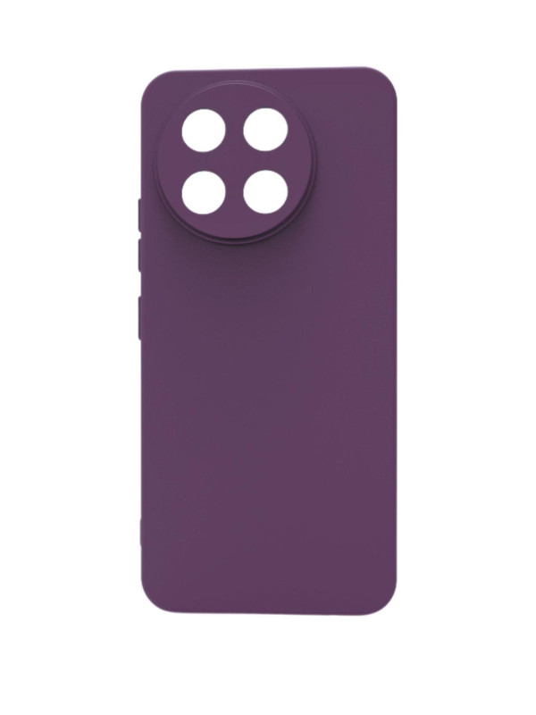 Tecno Spark 30 Pro 4g Kılıf Kamera Korumalı Silikon Rubber Arka Kapak Mor