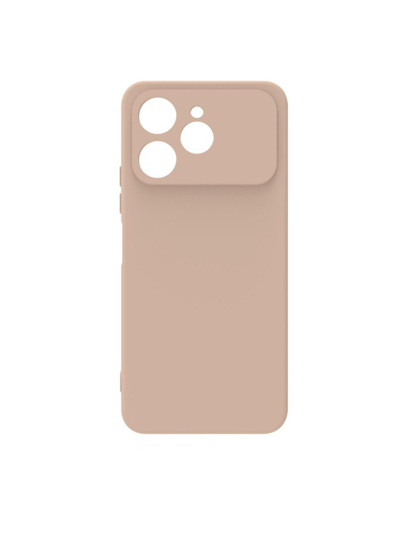 Tecno Spark 40 4G Kılıf Kamera Korumalı Silikon Rubber Arka Kapak PUDRA