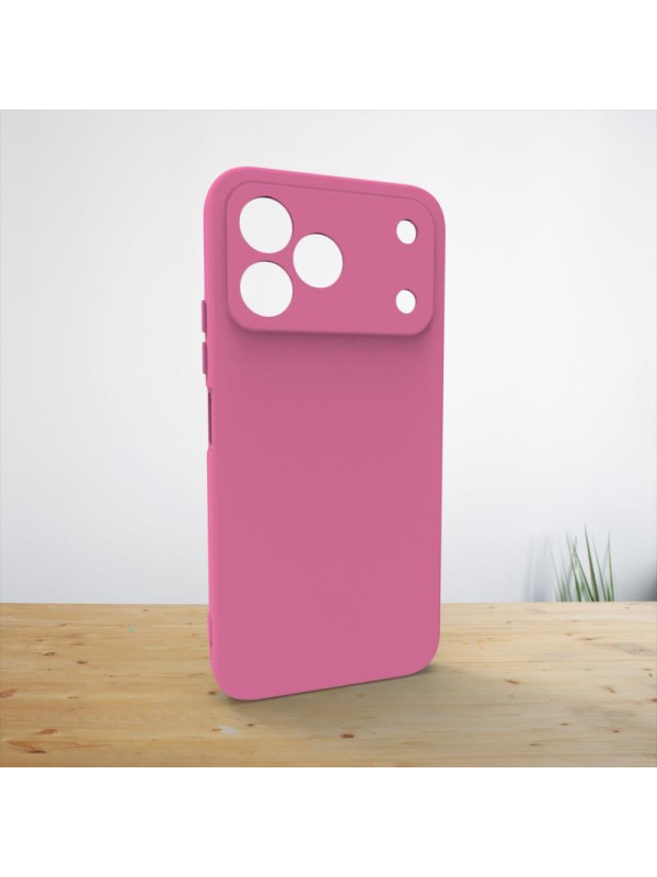Tecno Spark 50 4G Uyumlu Kılıf Kamera Korumalı Silikon Rubber Arka Kapak Pembe Tecno Spark 50 4G Uyumlu Kılıf Kamera Korumalı Silikon Rubber Arka Kapak Pembe