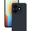 Tecno Spark Go 2024 Kılıf Kamera Korumalı Silikon Rubber Arka Kapak Lacivert