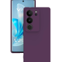 Vivo V29 Kılıf Kamera Korumalı Silikon Rubber Arka Kapak Mor