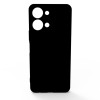 Vivo Y05  Kılıf Kamera Korumalı Silikon Rubber Arka Kapak Siyah