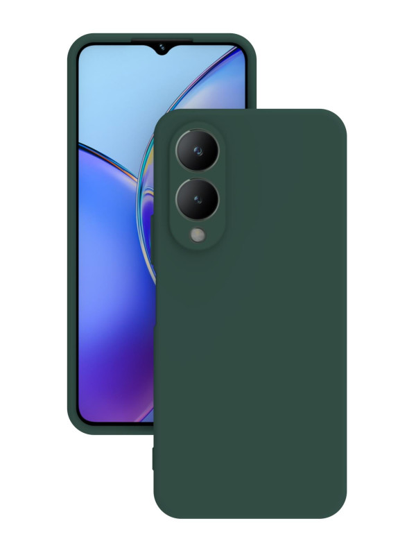 Vivo Y17s Kılıf Kamera Korumalı Silikon Rubber Arka Kapak Haki Vivo Y17s Kılıf Kamera Korumalı Silikon Rubber Arka Kapak Haki