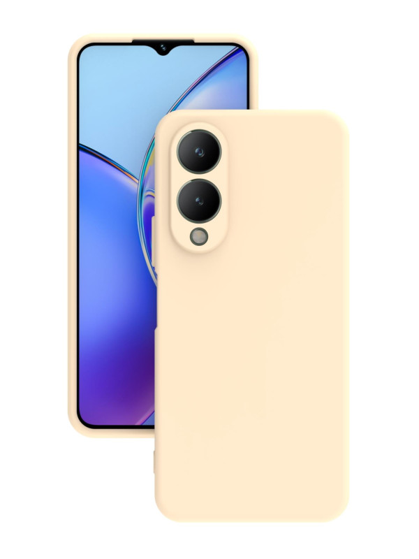 Vivo Y17s Kılıf Kamera Korumalı Silikon Rubber Arka Kapak PUDRA Vivo Y17s Kılıf Kamera Korumalı Silikon Rubber Arka Kapak PUDRA