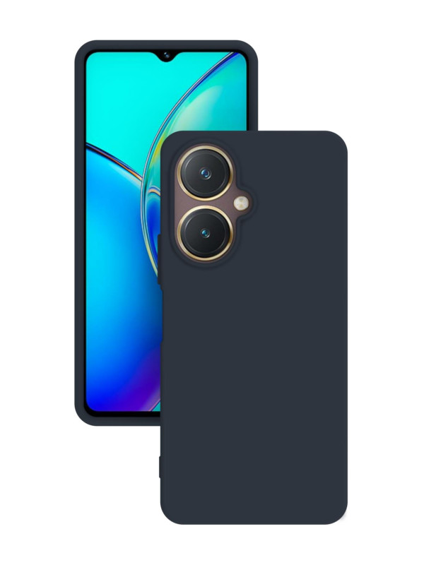 Vivo Y27 Kılıf Kamera Korumalı Silikon Rubber Arka Kapak Lacivert Vivo Y27 Kılıf Kamera Korumalı Silikon Rubber Arka Kapak Lacivert