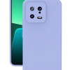 Xiaomi 13 Kılıf Kamera Korumalı Silikon Rubber Arka Kapak Lila