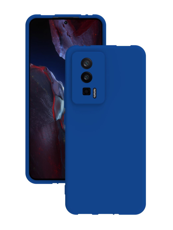 Xiaomi Poco F5 Pro Kılıf Kamera Korumalı Silikon Rubber Arka Kapak Mavi Xiaomi Poco F5 Pro Kılıf Kamera Korumalı Silikon Rubber Arka Kapak Mavi