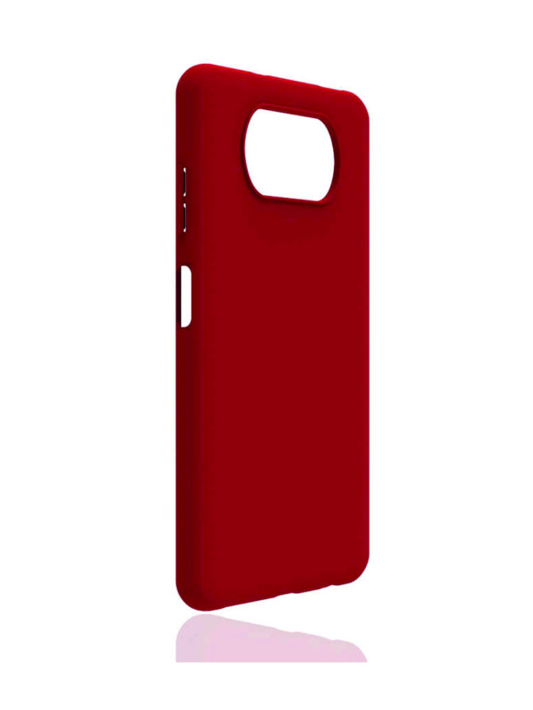 Xiaomi Poco X3 NFC Kılıf Kamera Korumalı Silikon Rubber Arka Kapak Kırmızı Xiaomi Poco X3 NFC Kılıf Kamera Korumalı Silikon Rubber Arka Kapak Kırmızı