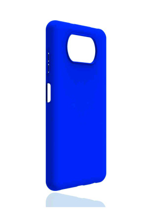 Xiaomi Poco X3 NFC Kılıf Kamera Korumalı Silikon Rubber Arka Kapak Mavi Xiaomi Poco X3 NFC Kılıf Kamera Korumalı Silikon Rubber Arka Kapak Mavi