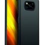 Xiaomi Poco X3 NFC Kılıf Kamera Korumalı Silikon Rubber Arka Kapak Siyah