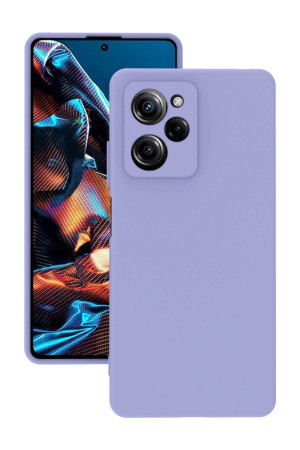 Xiaomi Poco X5 Pro 5G Kılıf Kamera Korumalı Silikon Rubber Arka Kapak Lila Xiaomi Poco X5 Pro 5G Kılıf Kamera Korumalı Silikon Rubber Arka Kapak Lila