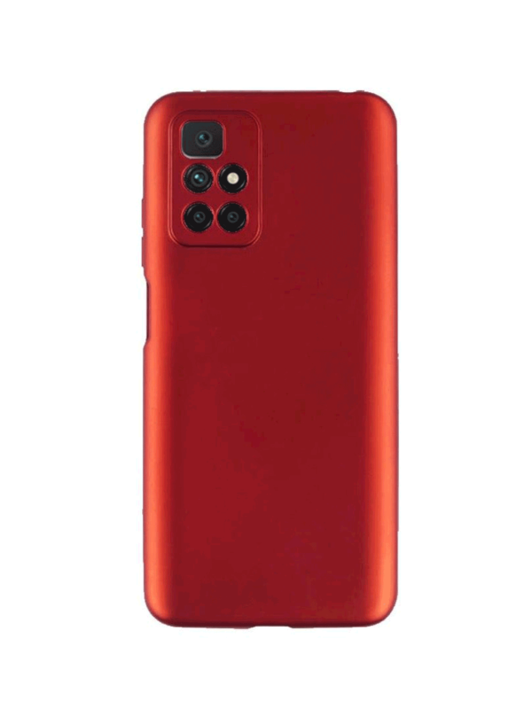 Xiaomi Redmi 10 2022 Kılıf Kamera Korumalı Silikon Rubber Arka Kapak Kırmızı Xiaomi Redmi 10 2022 Kılıf Kamera Korumalı Silikon Rubber Arka Kapak Kırmızı