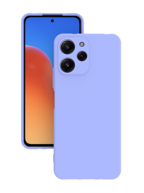 Xiaomi Redmi 12 Kılıf Kamera Korumalı Silikon Rubber Arka Kapak Lila Xiaomi Redmi 12 Kılıf Kamera Korumalı Silikon Rubber Arka Kapak Lila