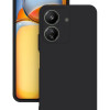 Xiaomi Redmi 13C Kılıf Kamera Korumalı Silikon Rubber Arka Kapak Siyah