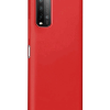 Xiaomi Redmi 9T Kılıf Kamera Korumalı Silikon Rubber Arka Kapak Kırmızı